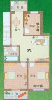 116㎡ 3室2廳